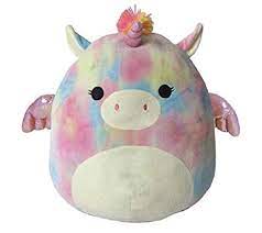 Squishmallow 16 Jamie The Tie Dye Pegacorn Pegasus Pillow Pals Animal Pillows Kids Toy Sale