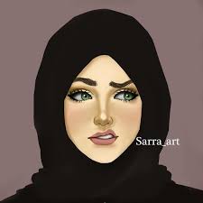 Sarra Art In Bu Instagram Fotografini Gor 1 535 Begenme Sarra Art Hijab Drawing Girly Drawings