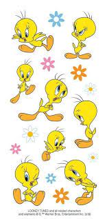 Scrapbooking Stickers Ph Slim Looney Tunes Tweety Bird Flowers Tweety Bird Drawing Looney Tunes Wallpaper Looney Tunes