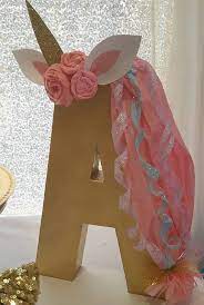 Unicorn Letter 12 Letter Unicorn One By Shootingstarsparties Unicorn Theme Party Unicorn Birthday Parties Unicorn Birthday
