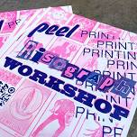 RISOGRAPH POSTER WORKSHOP — PEEL