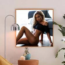Emma Kotos Model Art Sexy Poster Room Poster3Wall Poster Art Canvas Print  Living Room Office Bedroom Aesthetic Poster12x12inch(30x30cm) Unframe-style  : Amazon.ca: Home