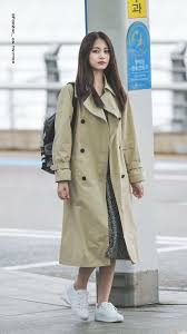 Pin By Evan Alfaro On Twice Girls Trench Coat Kpop Fashion Korean Fashion