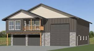 44x48 Apartment With 2 Car 1 Rv Garage Pdf Floorplan 1 528 Sqft Model 5f Plane Fur Scheunenhaus Haus Garagenwohnungsplane