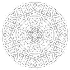 For centuries, in many cultures (eg tibet), the mandala is used as a tool to facilitate meditation. Celtic Mandala Coloring Page Mandala Coloring Pages Mandala Coloring Celtic Mandala