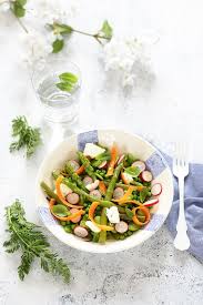 Salade De Printemps Un Dejeuner De Soleil Salade De Printemps Recette Feves Fraiches Salade Petit Pois