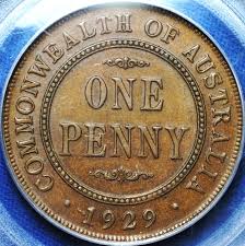 1929 Australian Penny Main Page Tdk Apdc Resource Website