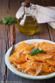 In virtù del suo basso costo e del suo ridottissimo. Zucca In Agrodolce Non Fritta Cotta In Padella