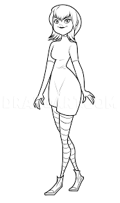 Tolle angebote für 1.800.000+ hotels weltweit. Draw Mavis From Hotel Transylvania Step By Step Drawing Guide By Dawn Dragoart Com