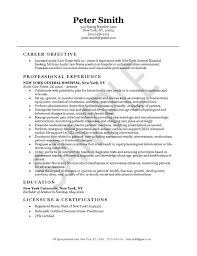 Acute Care Nursing Nursing Resume Examples Resume Examples Resume Objective Statement
