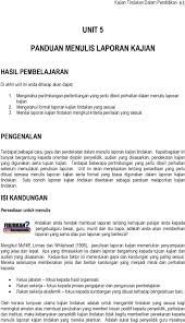 Penemuan kajian disimpulkan selari dengan persoalan kajian. Unit 5 Panduan Menulis Laporan Kajian Pdf Free Download