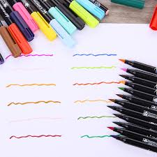 Sakura Koi Coloring Brush Pen Xbr 6 Gray 12 24 48 Colors Set Flexible Brush Marker Water Color Pen Painting Supplies