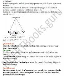 Selina Concise Physics Class 7 Icse Solutions Chapter 3 Energy Ncert Books Icsesolutions Concisephysicsclass7 Con Physics Physics Books Physics Questions