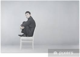 Turning forces are found in many everyday situations and are essential levers, such as this one, make use of moments to act as a force multiplier. Plakat Man Sitter Pa En Hvit Avforing Pixers Vi Lever For Forandring