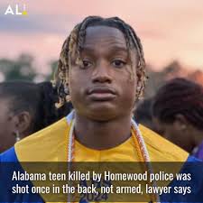The attorney for the family of an Aliceville teen fatally shot by Homewood  police said Jabari Peoples was shot once in the back. Leroy Maxwell, who  represents the family of the slain