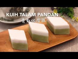 Sebenarnya cara memasak talam pandan dan talam gula merah sama sahaja yang berbeza mungkin hanya beberapa bahannya sahaja. Kueh Talam ç»¿ç™½åŒå±‚é¦™å…°ç³• Litetube