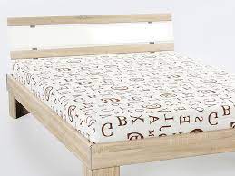 Das bett komplett pachur gmbh & co. Jugendbett Ronja 140x200 Eiche Nb Weiss Bett Komplett Matratze Singlebett Ebay