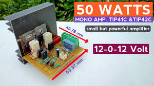 Because the booster circuit is the amplifier end of the work was too heavy components causing the rapid component of the heat. 50 Watts Mono Amplifier Using Tip41c Tip42c Transistor