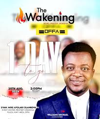 Just like the day of Pentecost, revival has come to us again 🔥🔥🔥 It's no  more a news that this meeting is happening tomorrow 💃💃💃 It is time to  wake up from