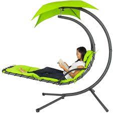 We did not find results for: Best Choice Products Outdoor Hanging Curved Steel Chaise Lounge Chair Swing With Built In Pillow And Removable Canopy Green Walmart Com Walmart Com
