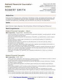 In this article, we will explore the details of the financial advisor job description, and what this career path is like. Patient Financial Counselor Resume Samples Qwikresume