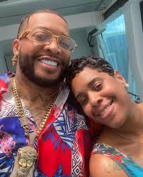 Me and my husband, he took me to Jamaica 🇯🇲 for my birthday 🥳 #Est1997  #Blacklove