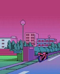 Maybe you would like to learn more about one of these? Pin By Jen On Dreaming In Color Vaporwave Art Pixel Art Landscape Pixel Art