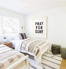 Bedroom wall decor ideas will help you to stylize a bedroom that will be a welcome sight after a hard day's work. Surf Style Bedroom Inspiration The Happy Housie