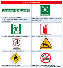 Simbol ghaib adalah sarana kekuatan yang digunakan pengikut aliran sesat untuk memohon bantuan kekuatan jahat dalam dunia gaib dan pemujaan setan. Padankan Jawapan Dengan Gambar Simbol Keselamatan Worksheet