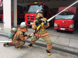 消防隊員の訓練風景 広島市公式ホームページ 消防隊員 消防 消防士