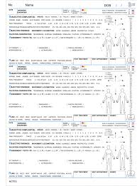 Chiropractic Soap Note Template Soap Note Notes Template