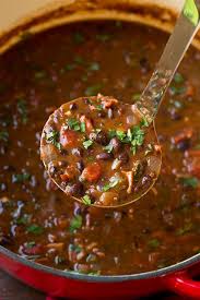 Black Bean Soup With Canned Beans Black Bean Soup Cooking Classy Bean Soup Recipes Bean Soup Black Bean Soup Recipe