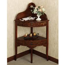 Beneficial Of Corner Console Table In 2020 Corner Accent Table Corner Table Designs Small Hall Table