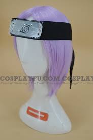 Leaf naruto ninja headband kakashi. Naruto Headband Black Leaf Village From Naruto Cosplay Com Hk