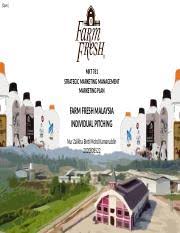 Buy our report for this company usd 19.95 most recent financial data: Marketing Plan For Farm Fresh V 5 Docx Company The Holstein Milk Company Sdn Bhd Farm Fresh Malaysia Executive Summary The Holstein Milk Company Course Hero