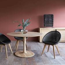 Search all products and retailers of tables ethnicraft: Ethnicraft Oak Circle Dining Table Torsion Originals Furniture