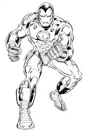 Coloring Page Iron Man Iron Man Superhero Coloring Pages Superhero Coloring Coloring Books