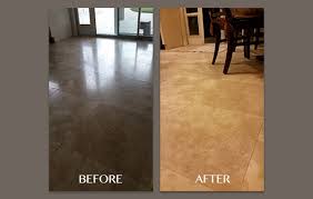 travertine cleaning / set in stone