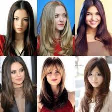 Misalnya wajah anda berbentuk persegi, lebih pas untuk model rambut yang seperti apa. 80 Gaya Rambut Panjang Wanita Untuk Wajah Bulat Yang Disukai Pria Gayarambut Co Id