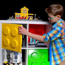 Qlibs Make Your Ikea Shelves Look Like Lego Bricks Bricks Ikea Lego Qlibs Shelves Lego Room Decor Lego Bedroom Lego Room