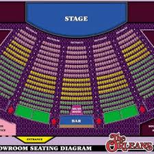 54 Factual Orleans Hotel Casino Showroom Seating Chart