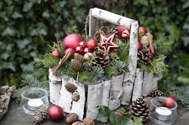 Weihnachtsdeko Mit Birkenrinde Weihnachtsdeko Aus Naturmaterialien Weihnachtsdekoration Und Birkenrinde