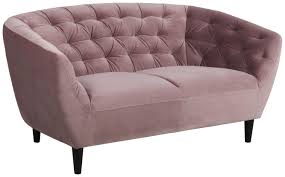Chesterfield Sofa Samt Rosa Sofa Chesterfield Sofa Zweisitzer Sofa