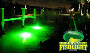 Double Bulb Green Underwater Dock Lights To Attract Fish