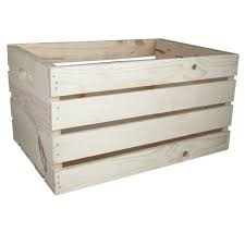 18 Wooden Crate By Artminds Michaels Wood Crates Wood Crates Wooden Crate