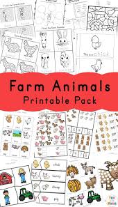 Farm Animal Activities For Preschoolers Farm Animals Activities Farm Animals Preschool Farm Theme Preschool