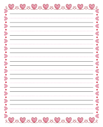 11 best printable lined paper with borders printablee com
