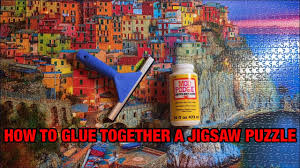 Can i use watered down white glue in place of modge podge? How To Glue Together A Jigsaw Puzzle Jigsaw Puzzle Mod Podge Hobby Sin City Angel Yayang Youtube