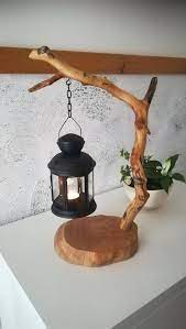 Unique creative design home household hotel table decorative embroidered plaid elastic band white bee home decor hardworking bees on honeycomb in apiary sweet honey table covers aliexpress carries many unique table design related products, including j3 home return key , best. Unique Table Tea Lamp Candle Holder Driftwood Lantern Wooden Etsy Handmade Home Natural Home Decor Decor Crafts