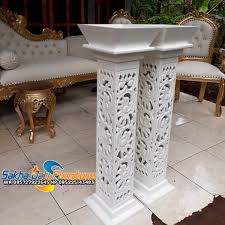 Harga dekorasi pernikahan mungkin saja terlalu mahal, tapi tetap ingin memiliki pernikahan dengan dekorasi cantik, maka mencoba membuat sendiri bisa. Jual Set Vas Bunga Pot Dekorasi Pelaminan Minimalis Di Lapak Sakha Jati Furniture Jepara Bukalapak